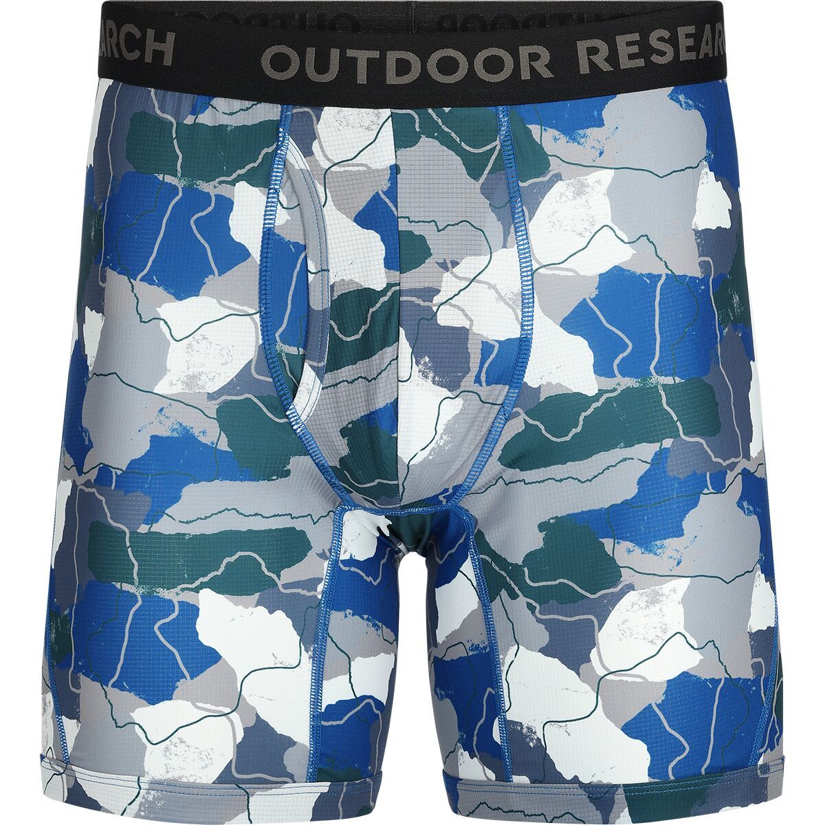 Outdoor Research Echo Printed Boxer Briefs Men's Clothing