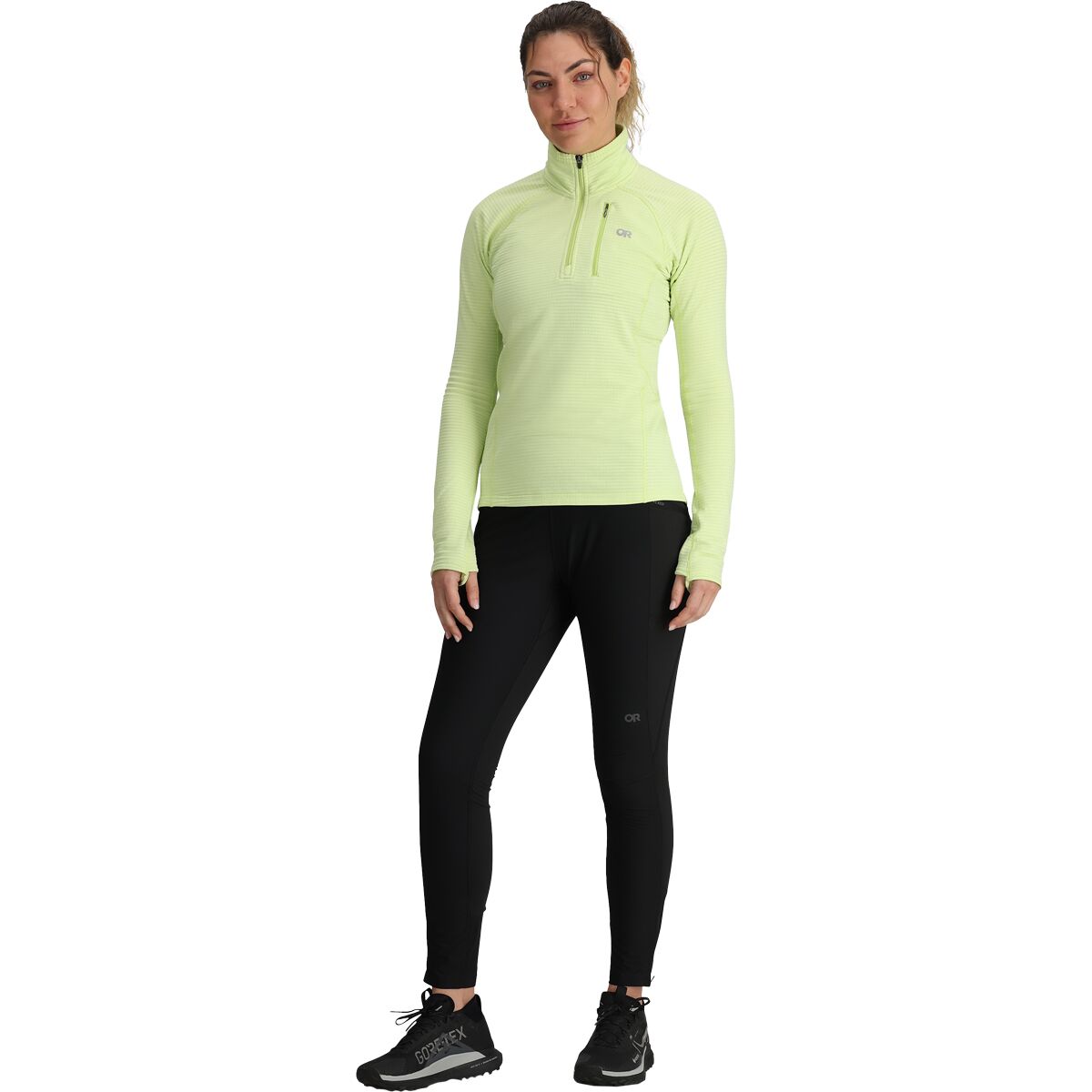 Outdoor Research Vigor Grid Fleece Quarter-Zip Jacket -...