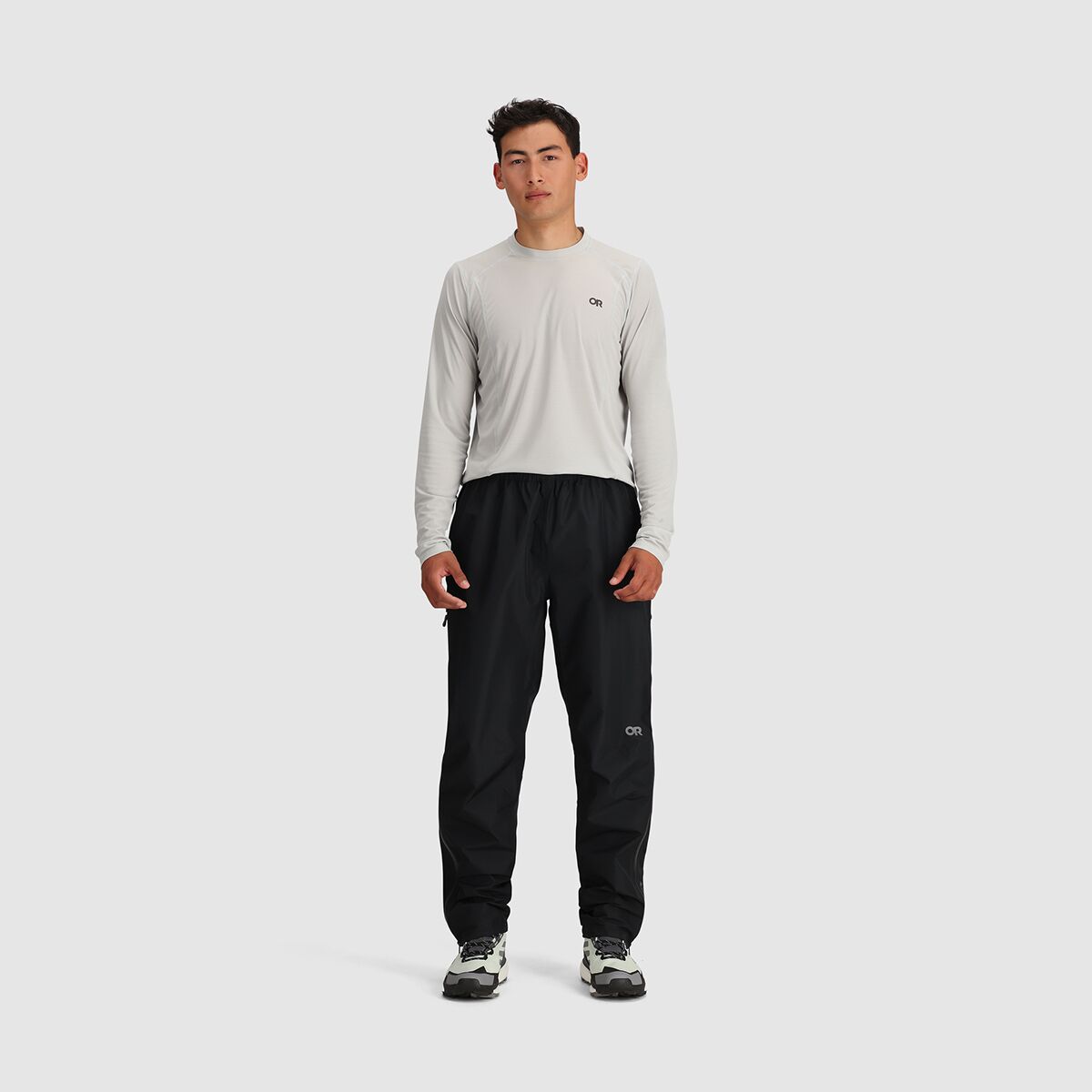 Мужские брюки Outdoor Research Foray 3L Pant, цвет: Чёрный — фото 4