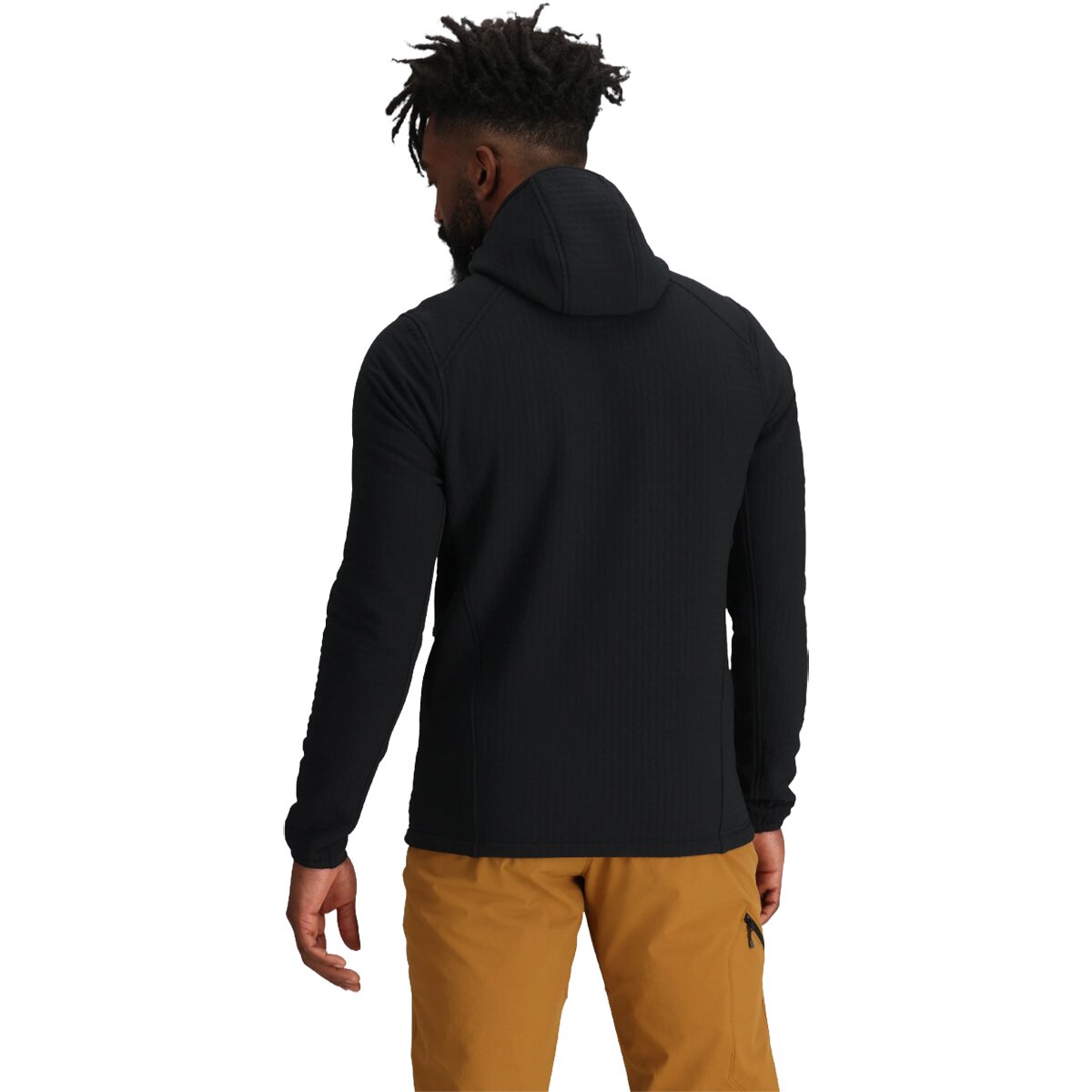 Мужское худи Outdoor Research Vigor Plus Fleece, цвет: Чёрный — фото 3