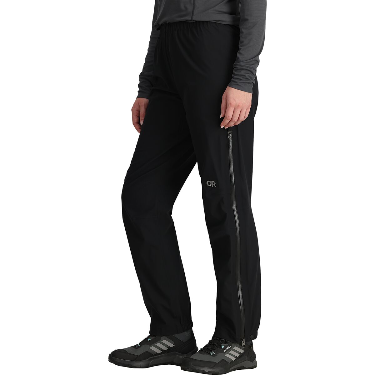 Женские брюки Outdoor Research Aspire 3L Pant, цвет: Чёрный — фото 3