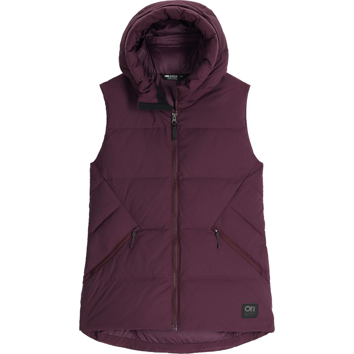 Женский жилет Outdoor Research Coze Hooded Down Vest, цвет: Аметистовый — фото 3