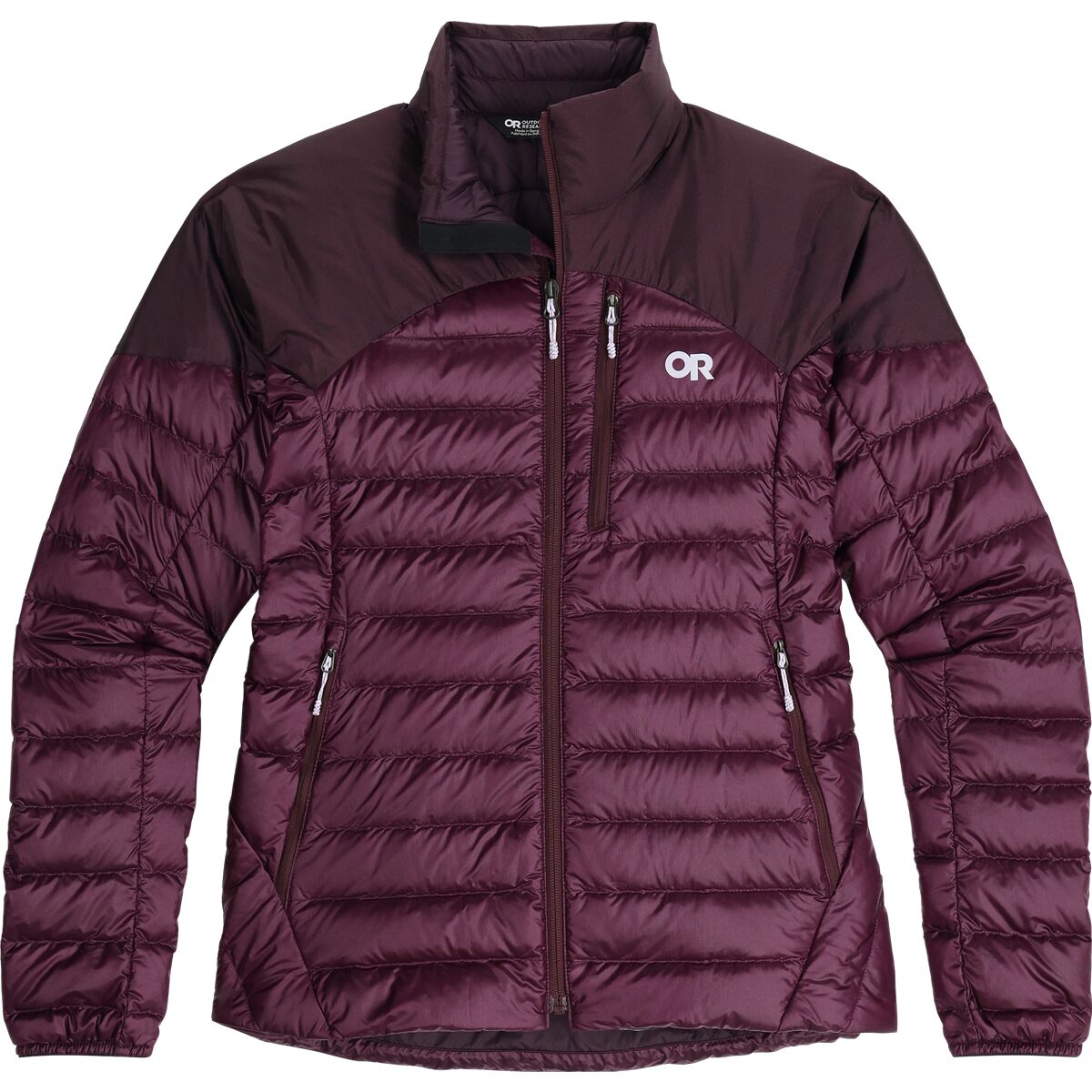 Женская куртка Outdoor Research Helium Down Jacket, цвет: Аметистовый — фото 5