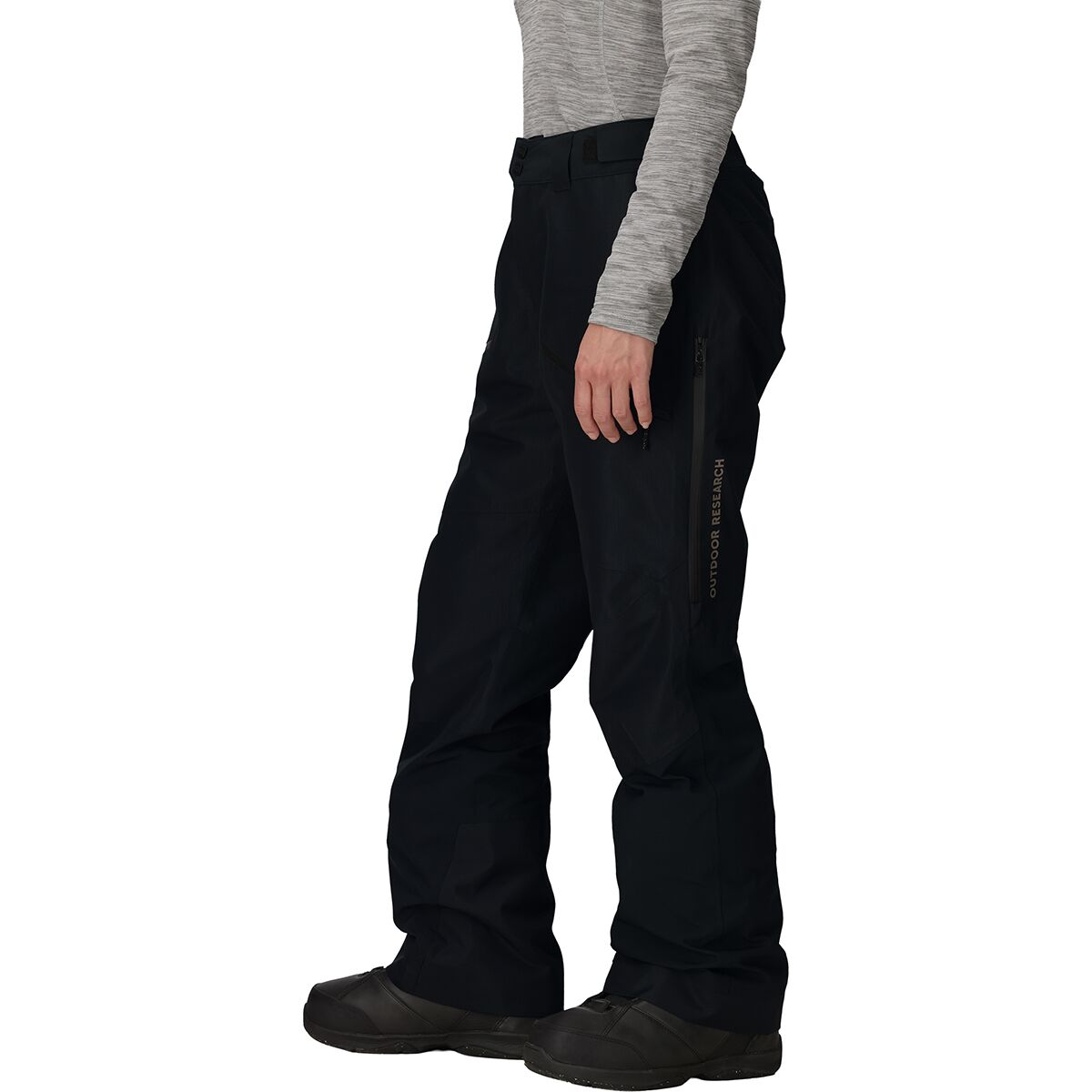 Женские брюки Outdoor Research Powderverse Pant, цвет: Чёрный — фото 3