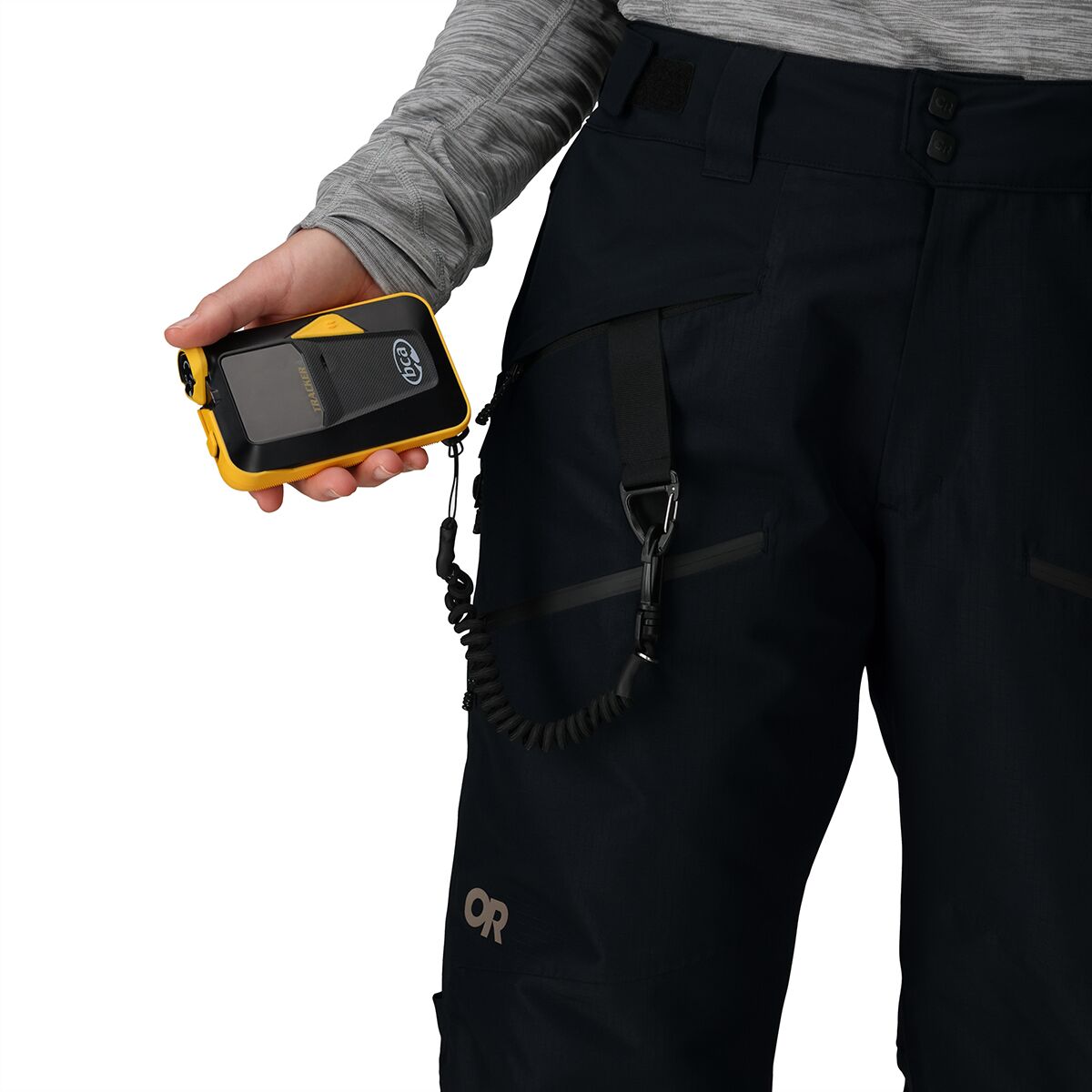 Женские брюки Outdoor Research Powderverse Pant, цвет: Чёрный — фото 9