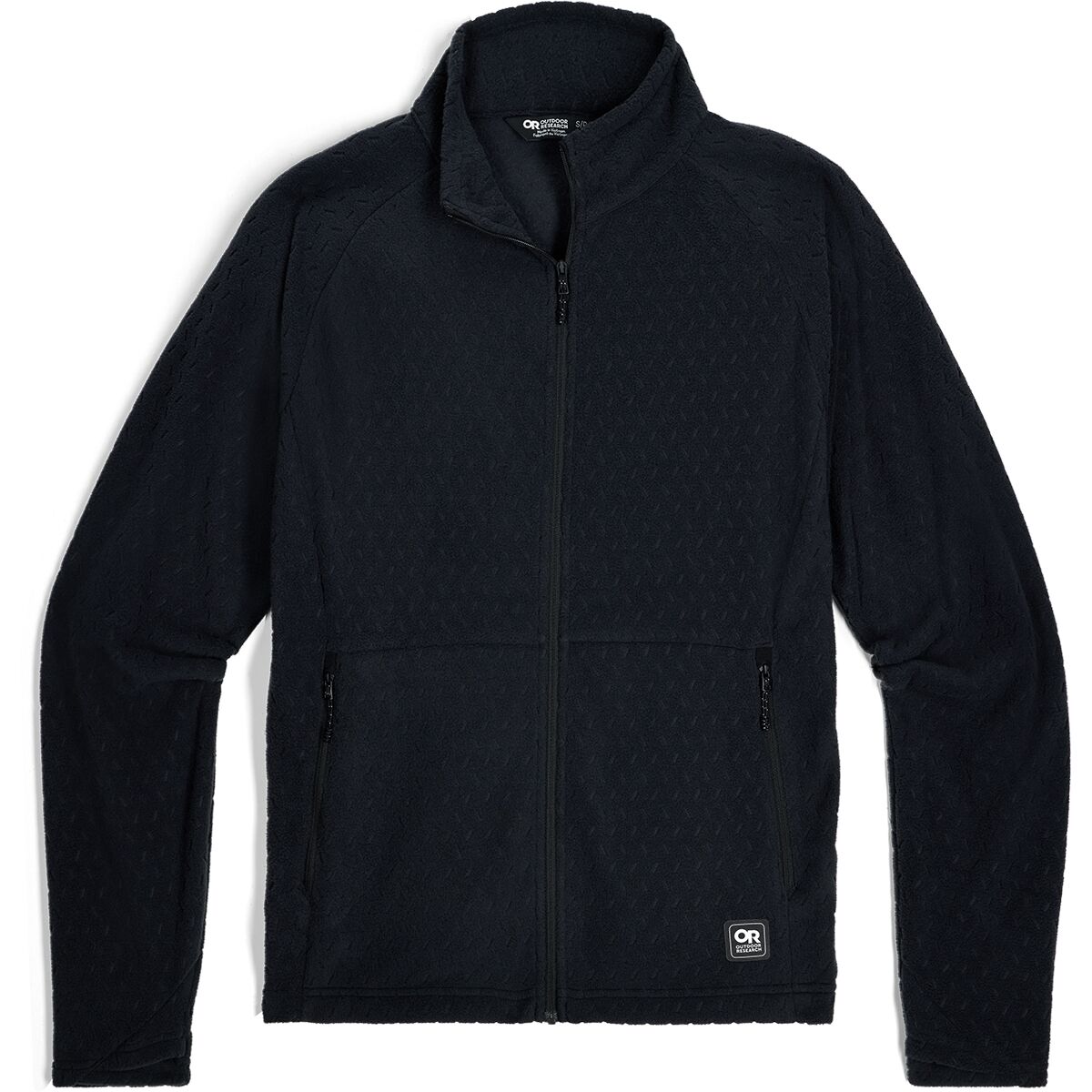 Женская куртка Outdoor Research Trail Mix XT Fleece, цвет: Чёрный — фото 5