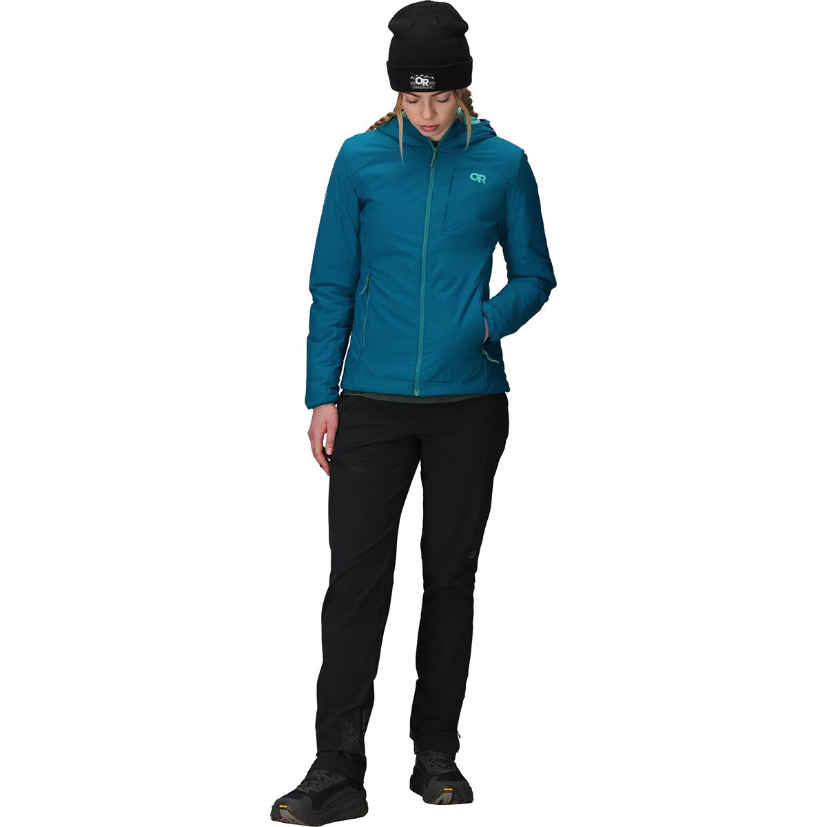 Женская куртка Outdoor Research Vesper Insulated Hooded, цвет: Aurora — фото 6