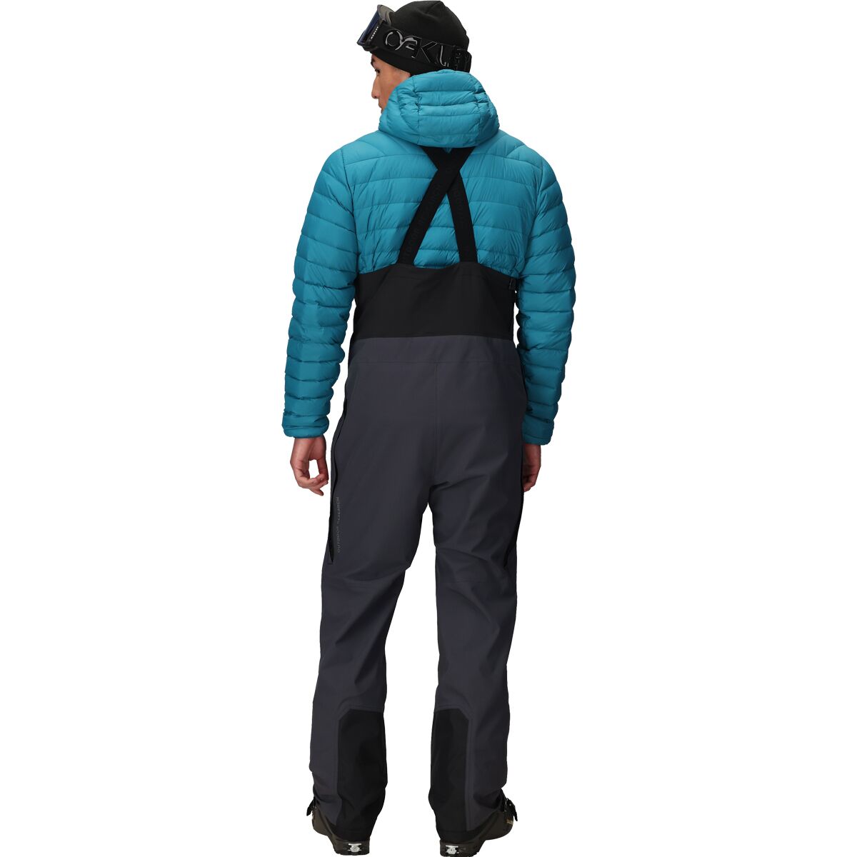 Мужские брюки Outdoor Research Cloudchaser 3L Bib Pant, цвет: Чёрный — фото 2