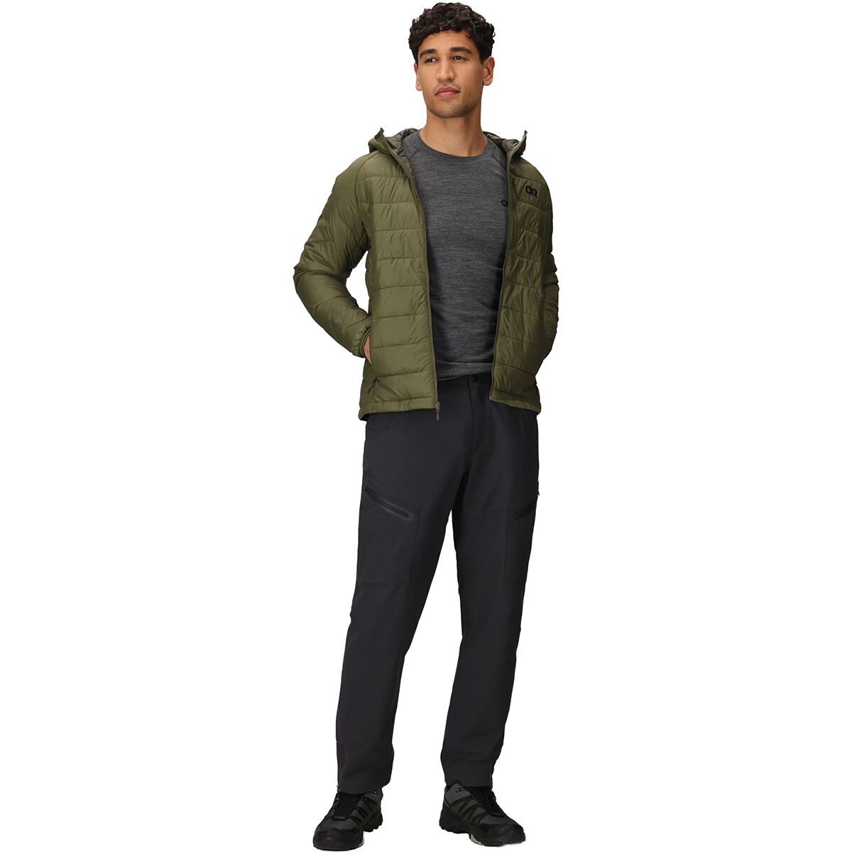 Мужские брюки Outdoor Research Field Outdoor Pant, цвет: Чёрный — фото 5