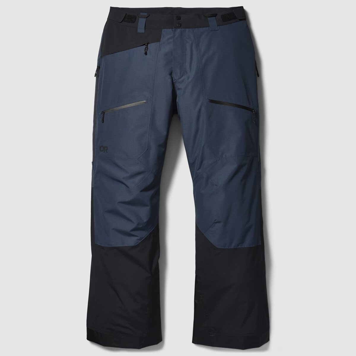 Мужские брюки Outdoor Research Powderverse Pant, цвет: Atlantic / Чёрный — фото 2