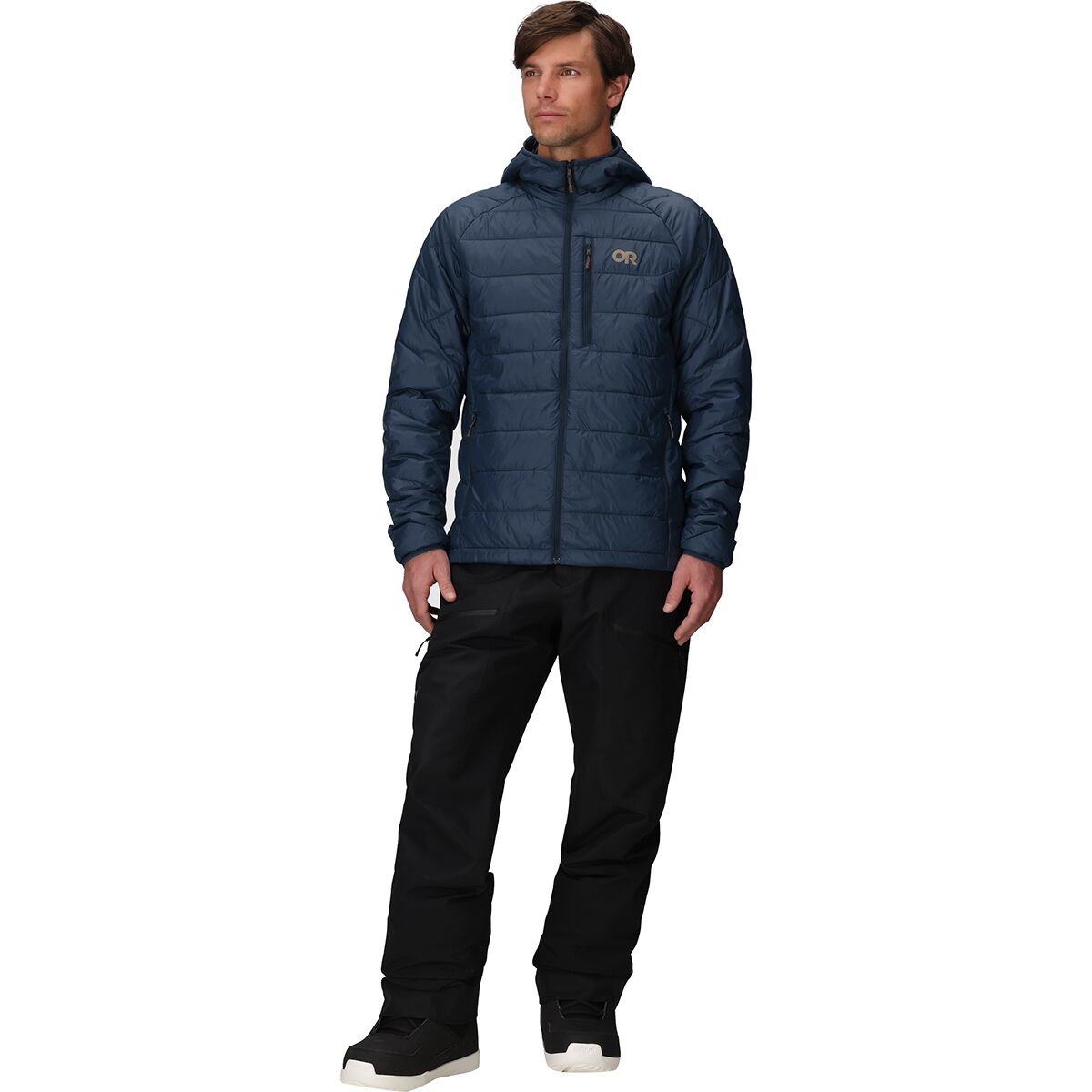 Мужская куртка Outdoor Research SuperStrand XT Hooded, цвет: Atlantic — фото 6
