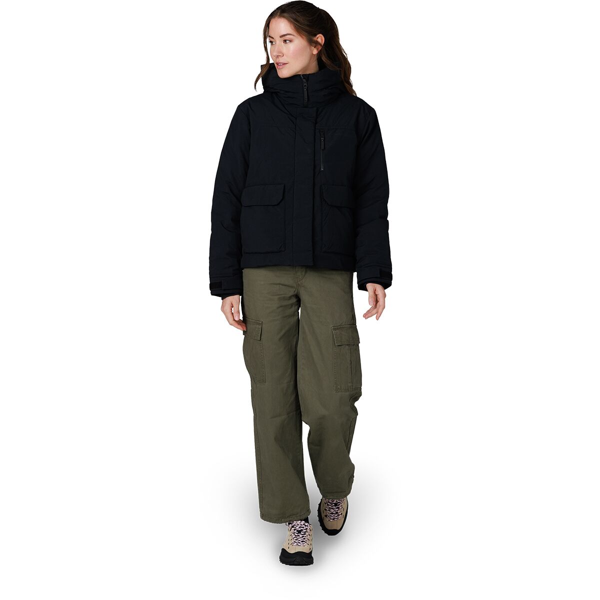 Женская куртка Outdoor Research Townsend Down Jacket, цвет: Чёрный — фото 4