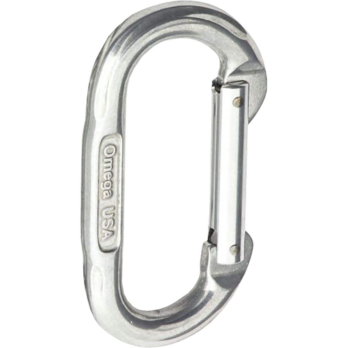 Omega Pacific Oval Straightgate Carabiner - 6-Pack - Climb