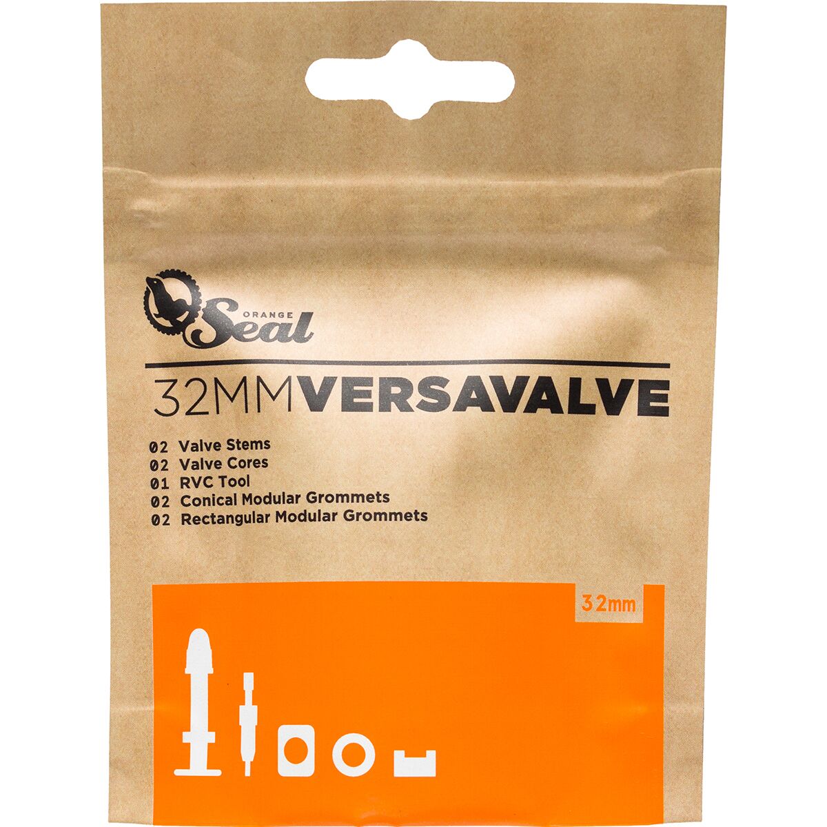 Orange Seal Versa Valve Tubeless Valve Stem