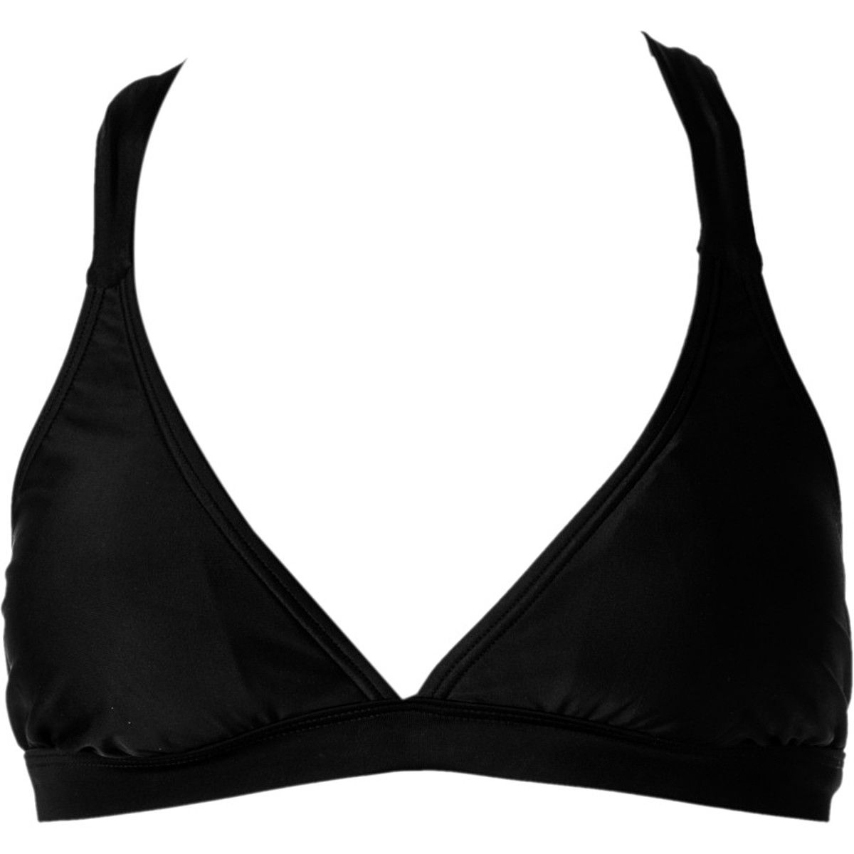 O'Neill Solid Cross Back DCup Bikini Top Women's Clothing