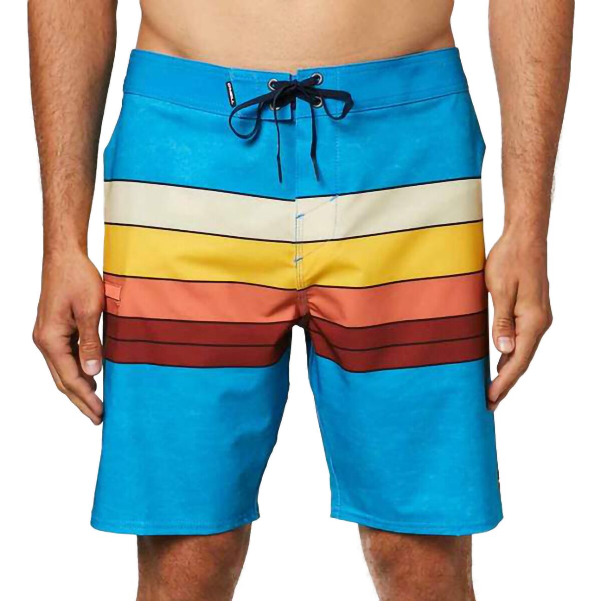 HEIST Mens Short Swim Shorts in Blue size L Brand New