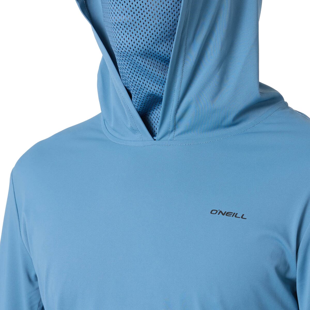 Мужская рубашка O'Neill Trvlr UPF Elevated Hooded Long-Sleeve, цвет: Синий — фото 4