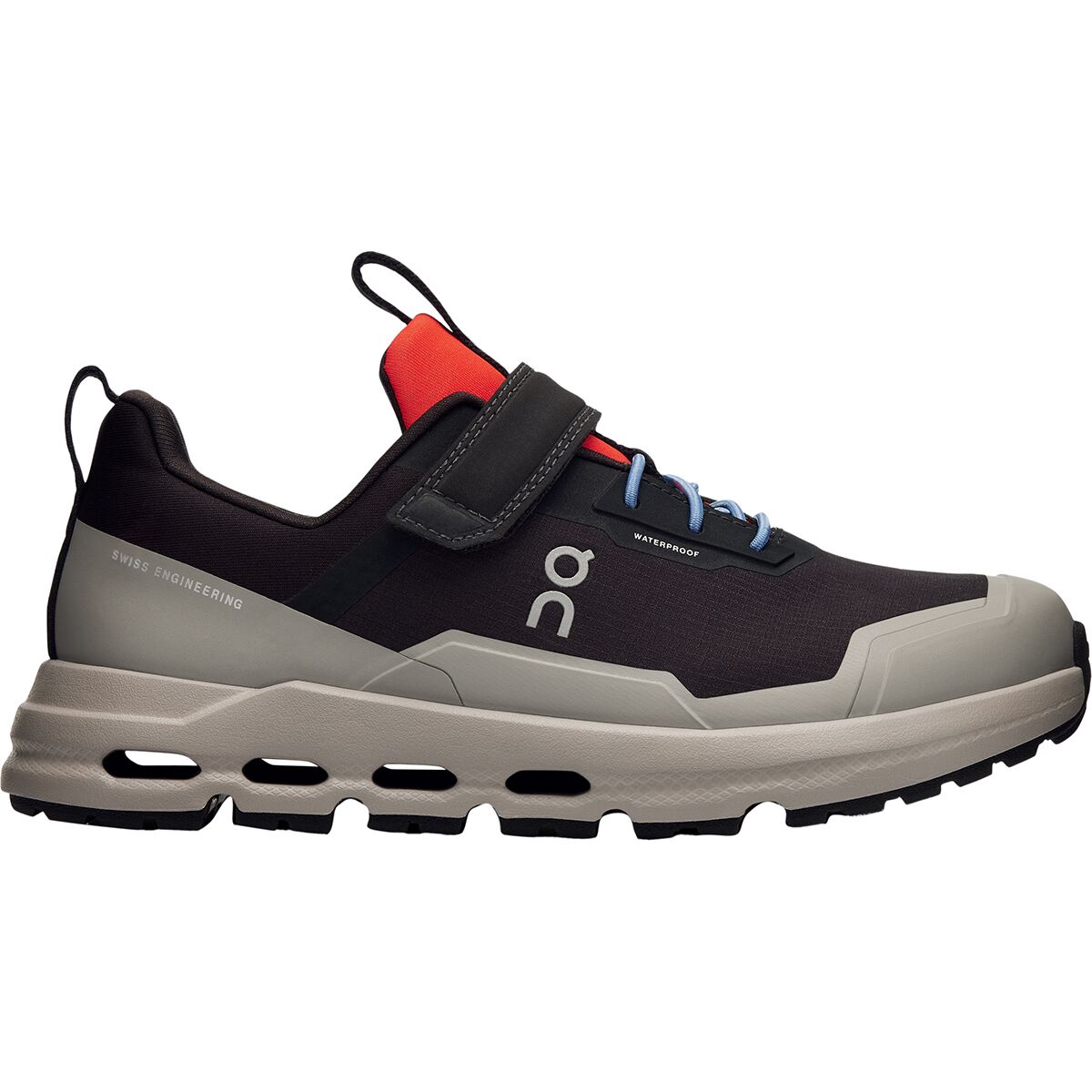 On Running Kids Cloudhero Waterproof Trainers in Grey