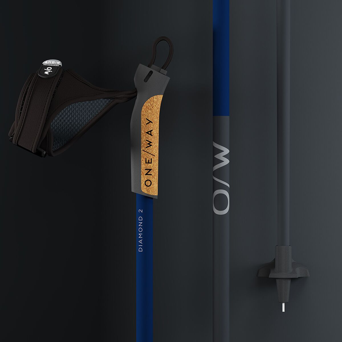 ONE WAY Diamond 2 Ski Poles