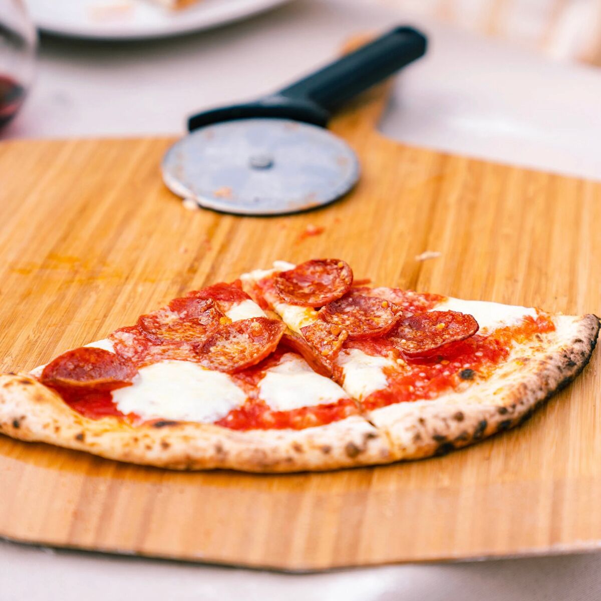 Ooni 12in Bamboo Pizza Peel & Serving Board Hike & Camp