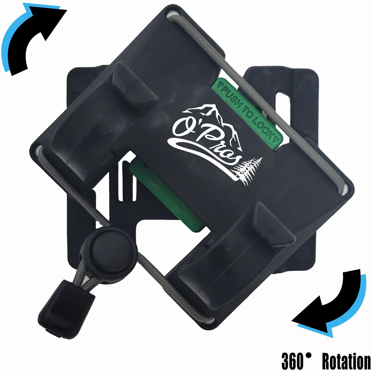 O'Pros Belt Clip Rod Holder Fishing