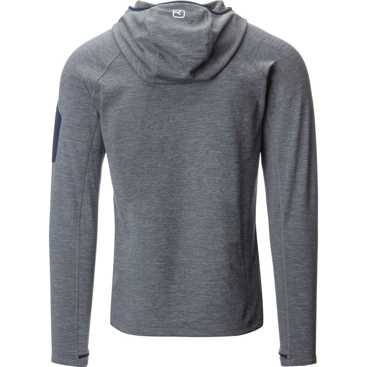 Ortovox Light Melange Hooded ZipNeck Fleece Pullover Men's