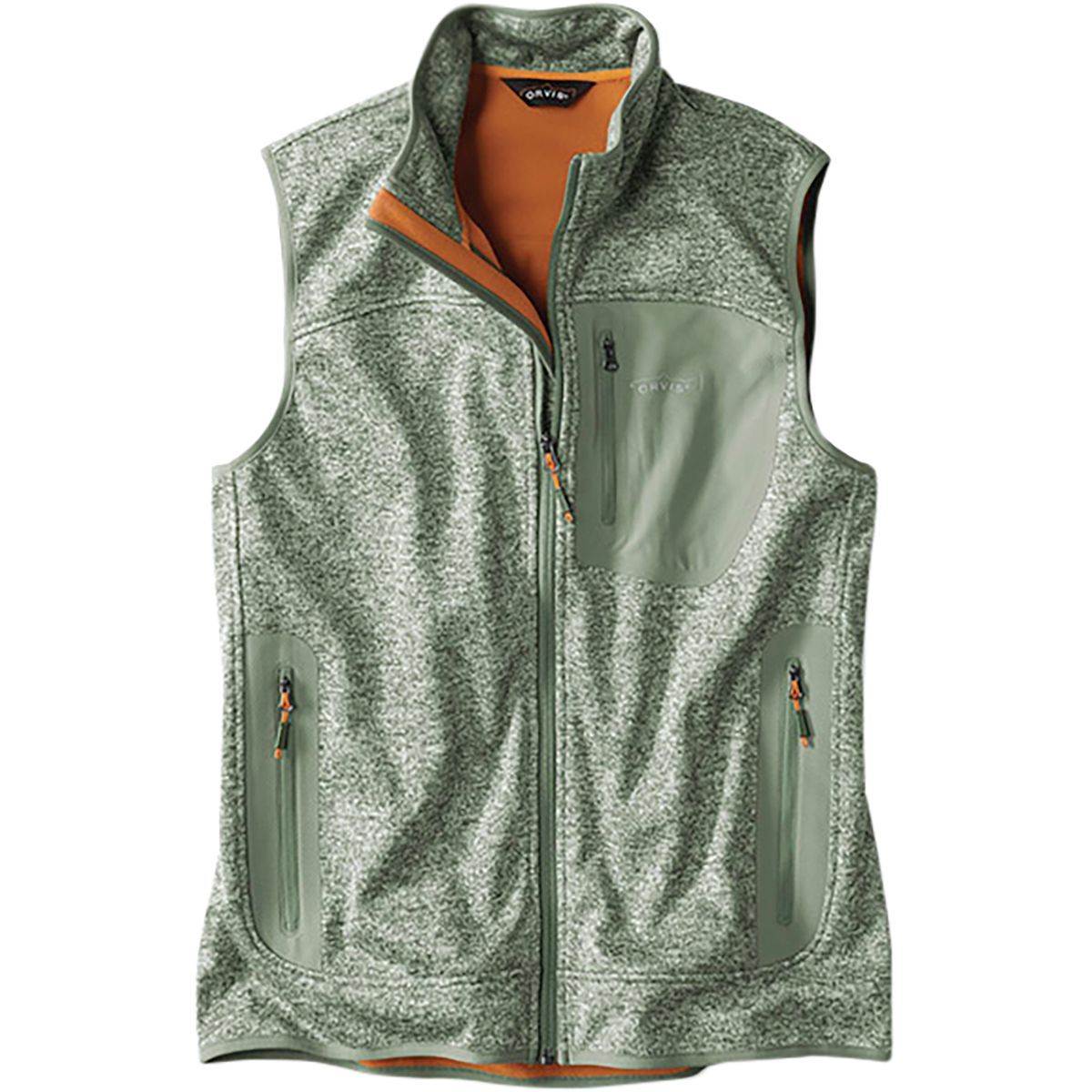 Orvis Windproof Sweater Fleece Vest Men's Clothing
