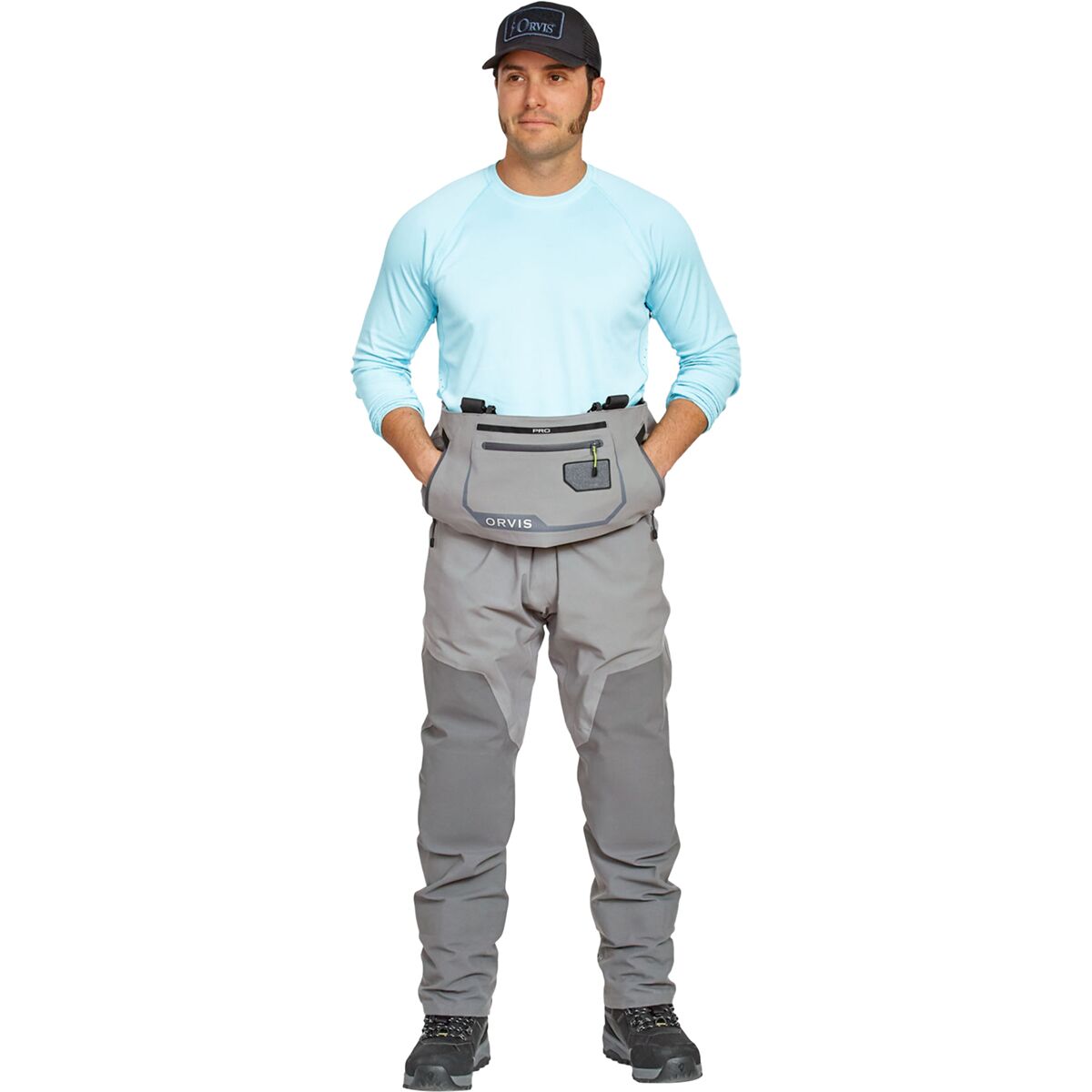 Мужские комбинезоны Orvis Pro Wader, цвет: Теневой — фото 4