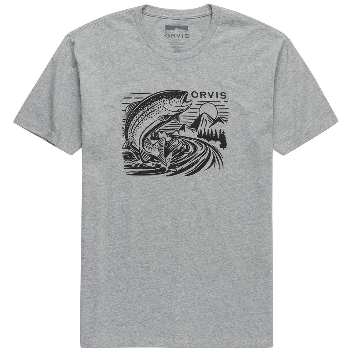 Orvis Jumping Trout ShortSleeve Shirt Men's Clothing