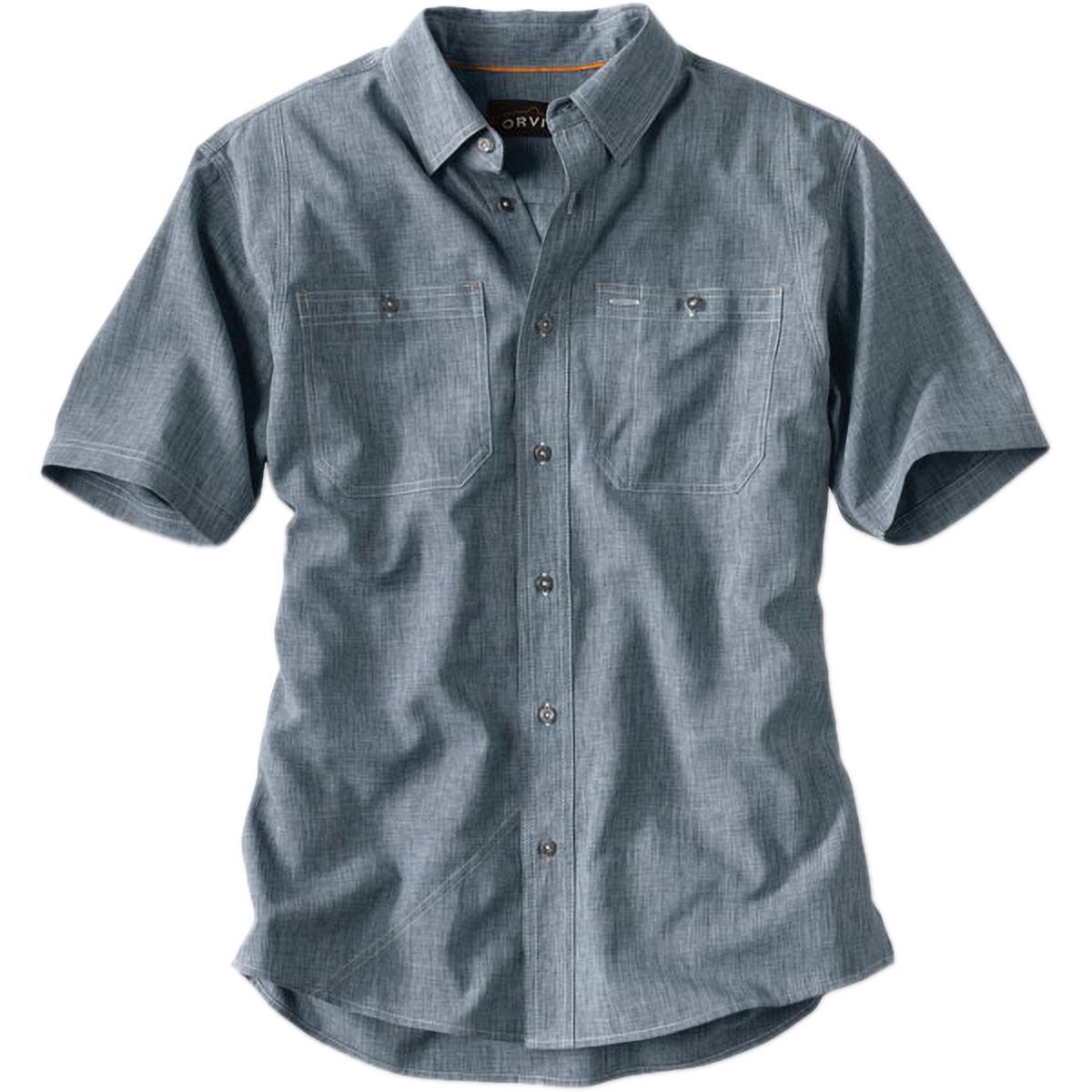 Orvis Tech Chambray Short-Sleeve Work Shirt - Men's | Backcountry.com