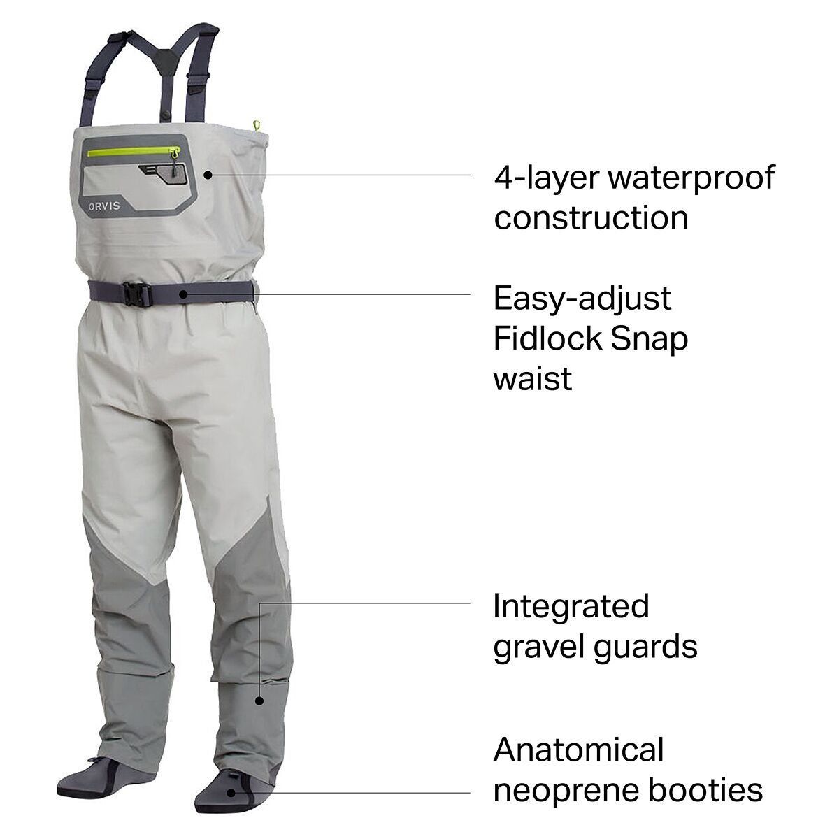 Orvis Ultralight Convertible Wader Men's Fishing