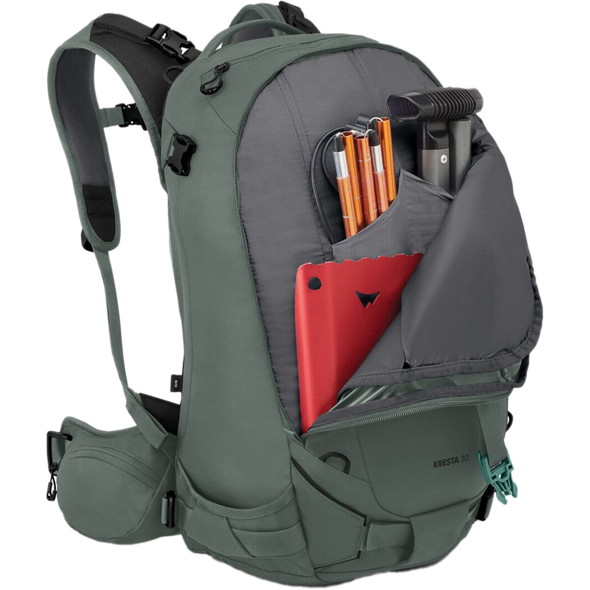 Osprey Kresta 30 Damen Rucksack – Für Backcountry Ski & Snowboard, Mit Reißverschluss