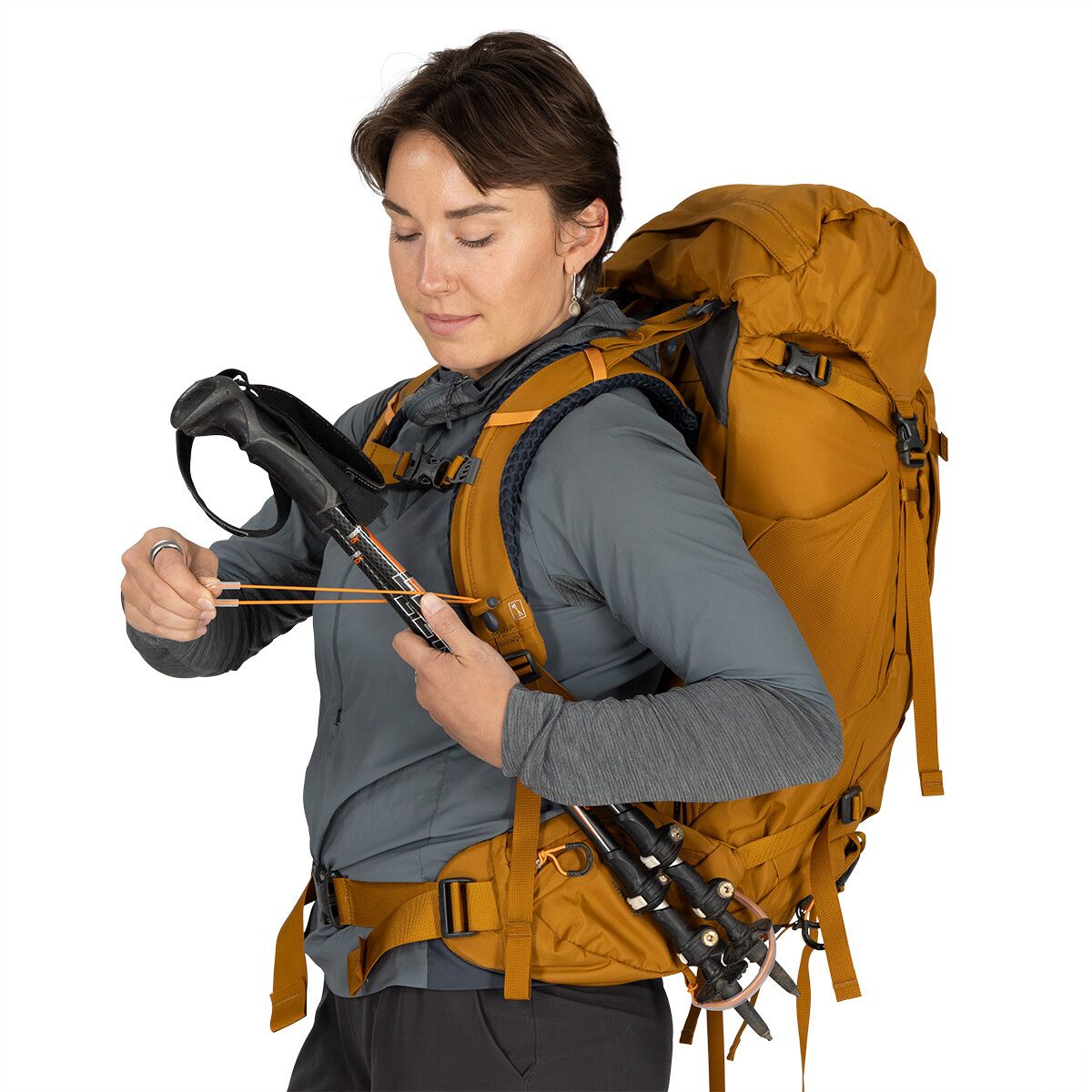 Рюкзак Osprey Packs Kyte 38L Pack, цвет: Коричневый — фото 11