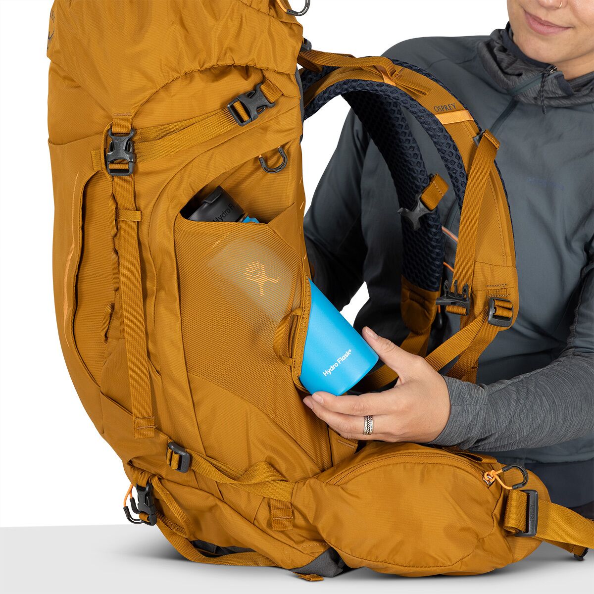 Рюкзак Osprey Packs Kyte 38L Pack, цвет: Коричневый — фото 5