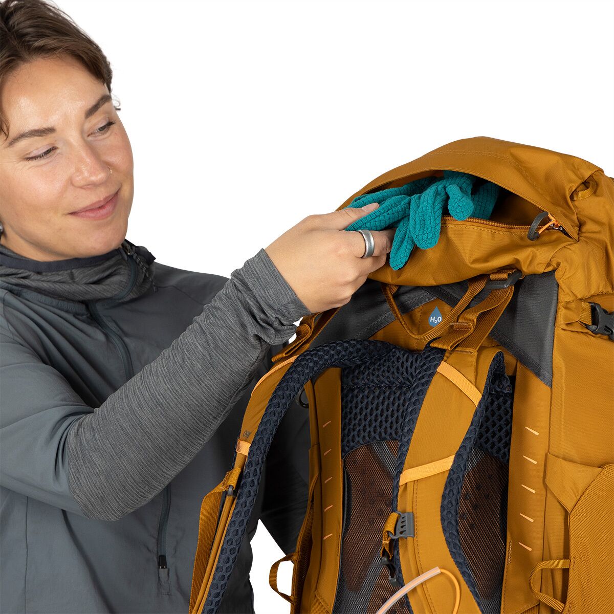 Рюкзак Osprey Packs Kyte 38L Pack, цвет: Коричневый — фото 7