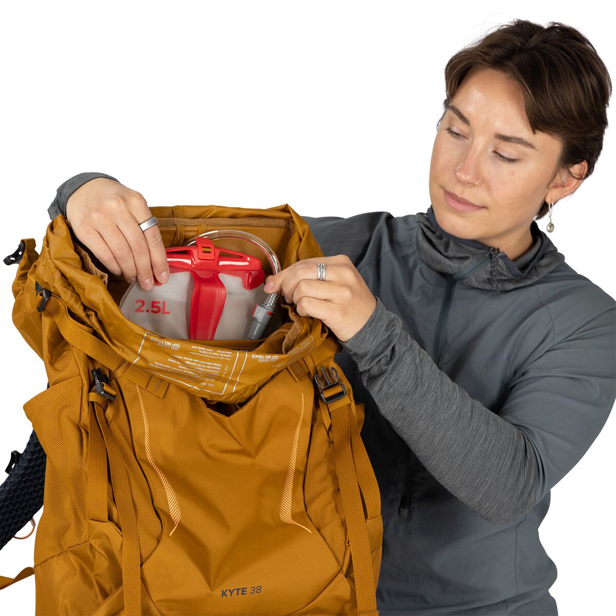 Рюкзак Osprey Packs Kyte 38L Pack, цвет: Коричневый — фото 10