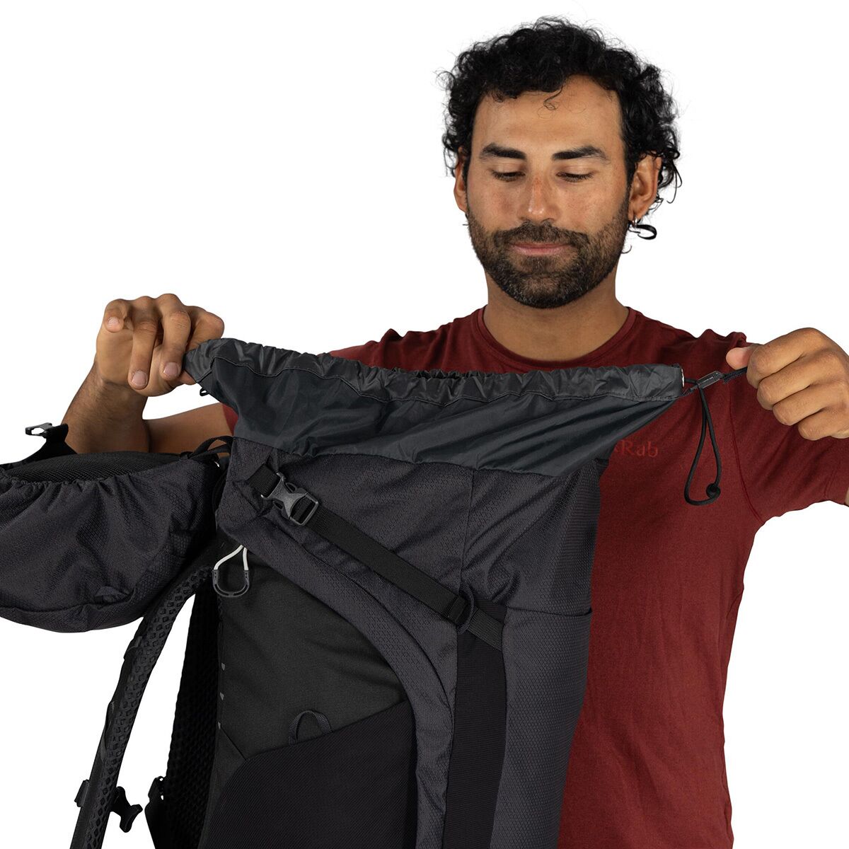 Рюкзак Osprey Packs Kestrel LT 65L, цвет: Чёрный — фото 9