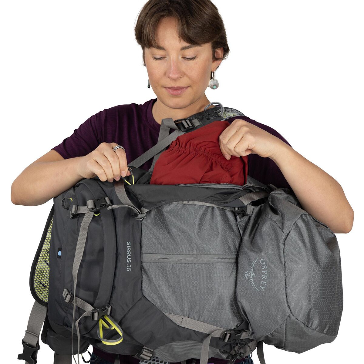 Рюкзак Osprey Packs Sirrus 36L, цвет: Средний серый — фото 7