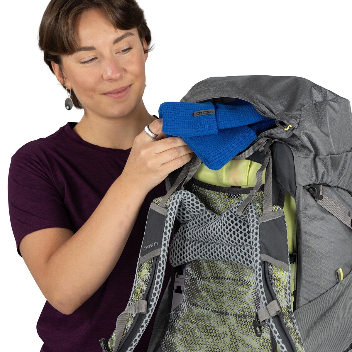 Рюкзак Osprey Packs Sirrus 36L, цвет: Средний серый — фото 9