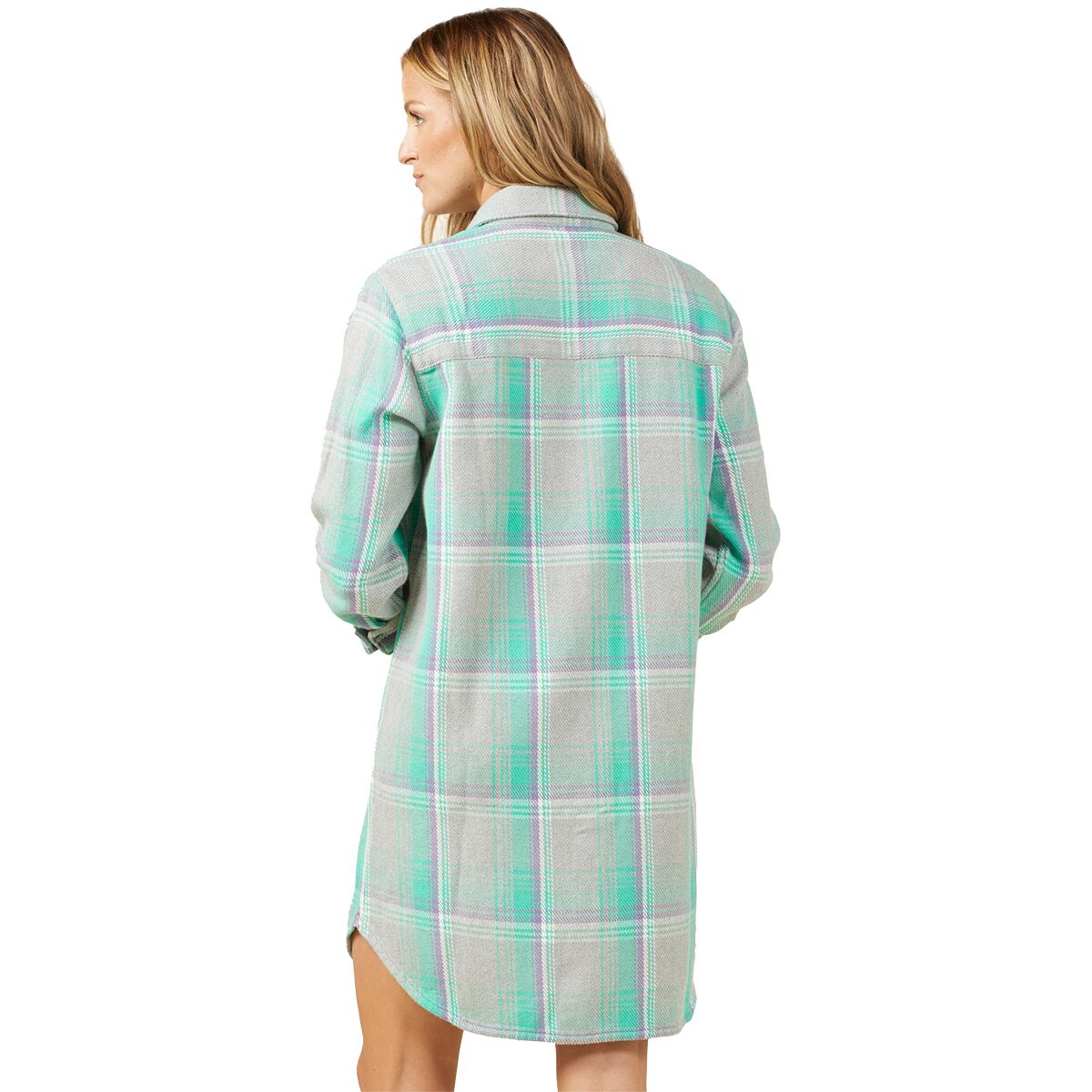 Outerknown Blanket Shirt Dress Women's Clothing