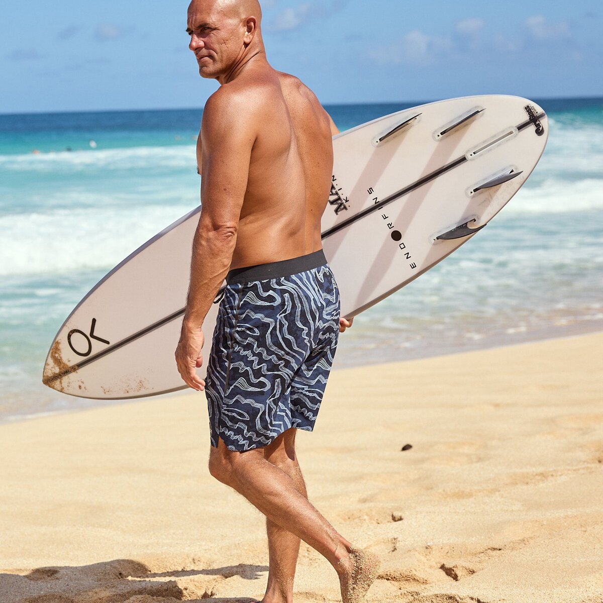 Outerknown Apex Evolution Trunk By Kelly - Men's, цвет: Индиго — фото 11