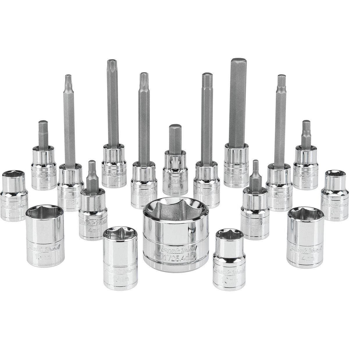 Park Tool SBS-1.2 18 Piece Socket & Bit Set