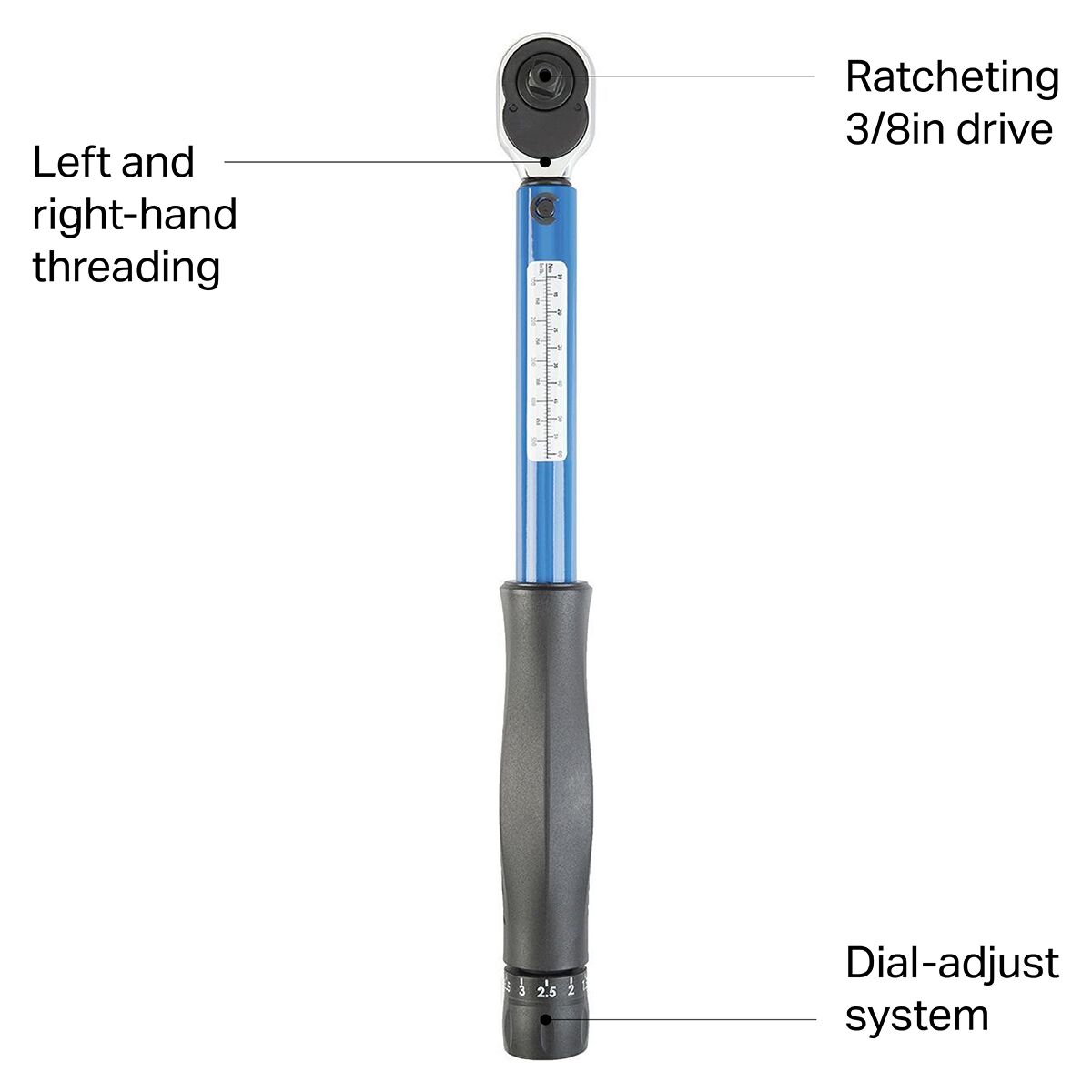 Park Tool Ratcheting Torque Wrench - TW-6.2