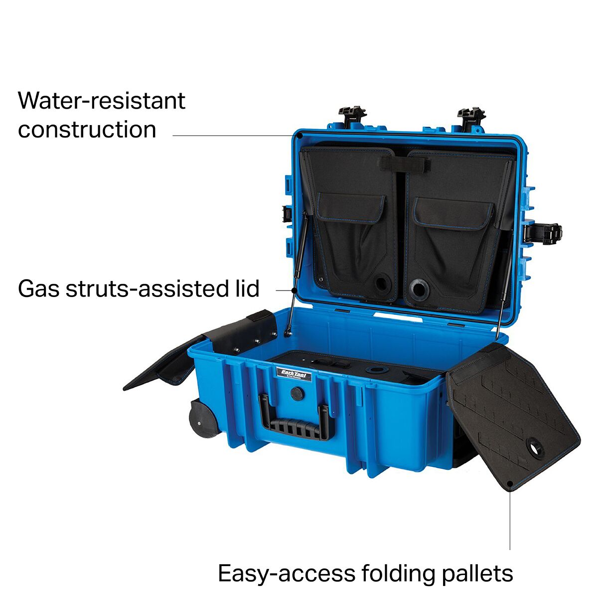 Park Tool BX-3 Rolling Big Blue Box Tool Case