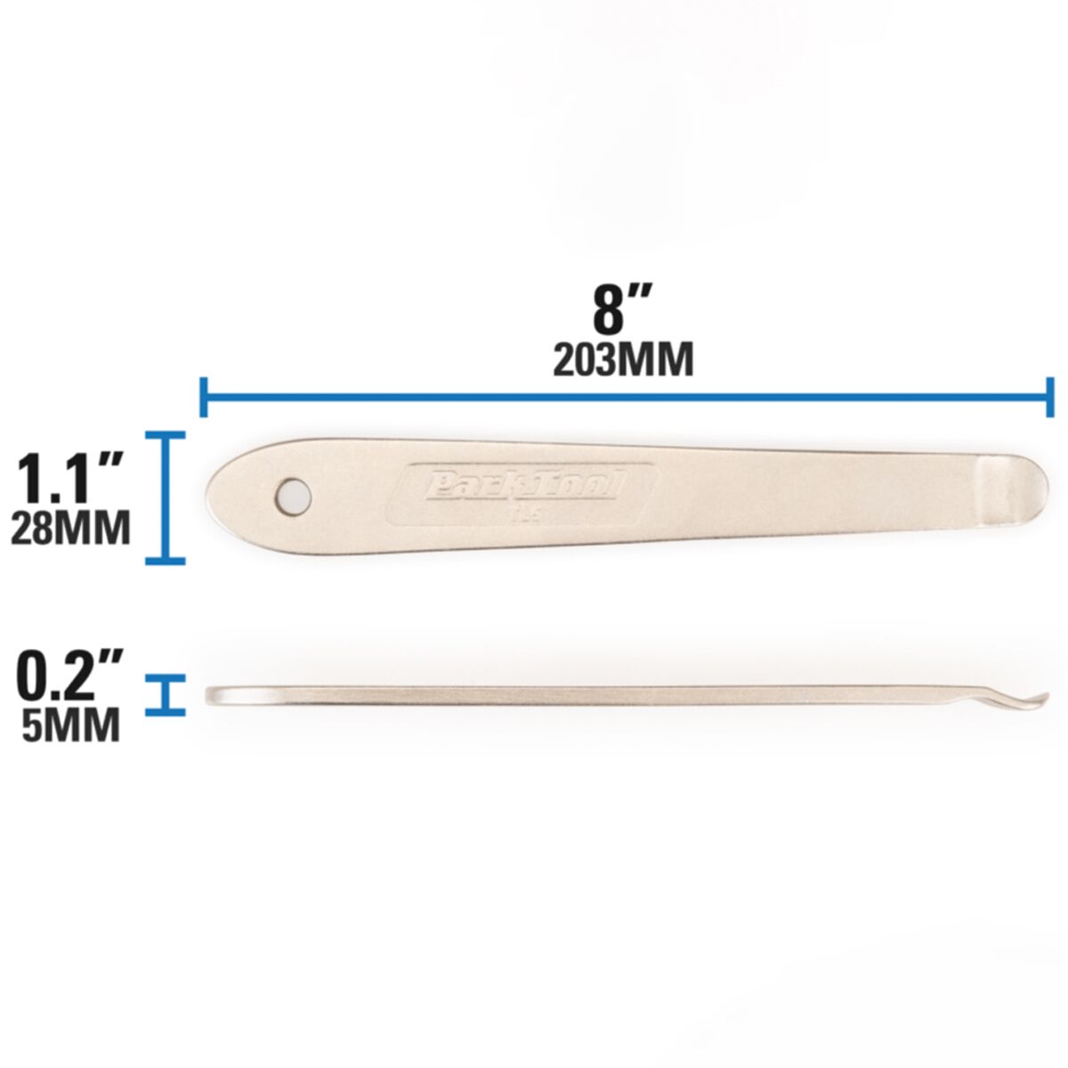 Park Tool TL-5 Heavy Duty Steel Tire Lever Set