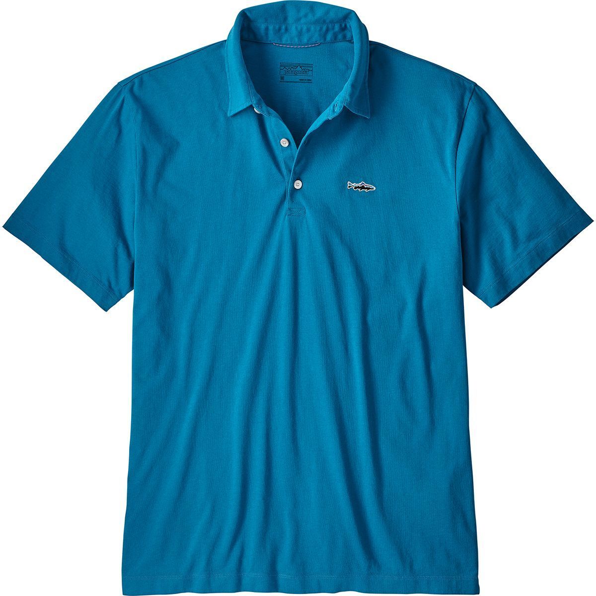 Patagonia Trout Fitz Roy Polo Shirt Men's