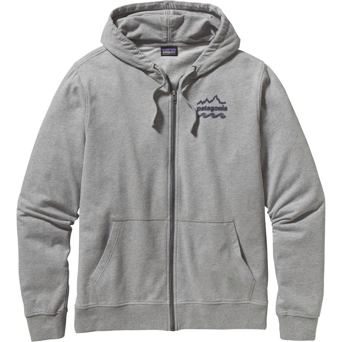 Patagonia Brushed Badge FullZip Hoodie Men's Clothing