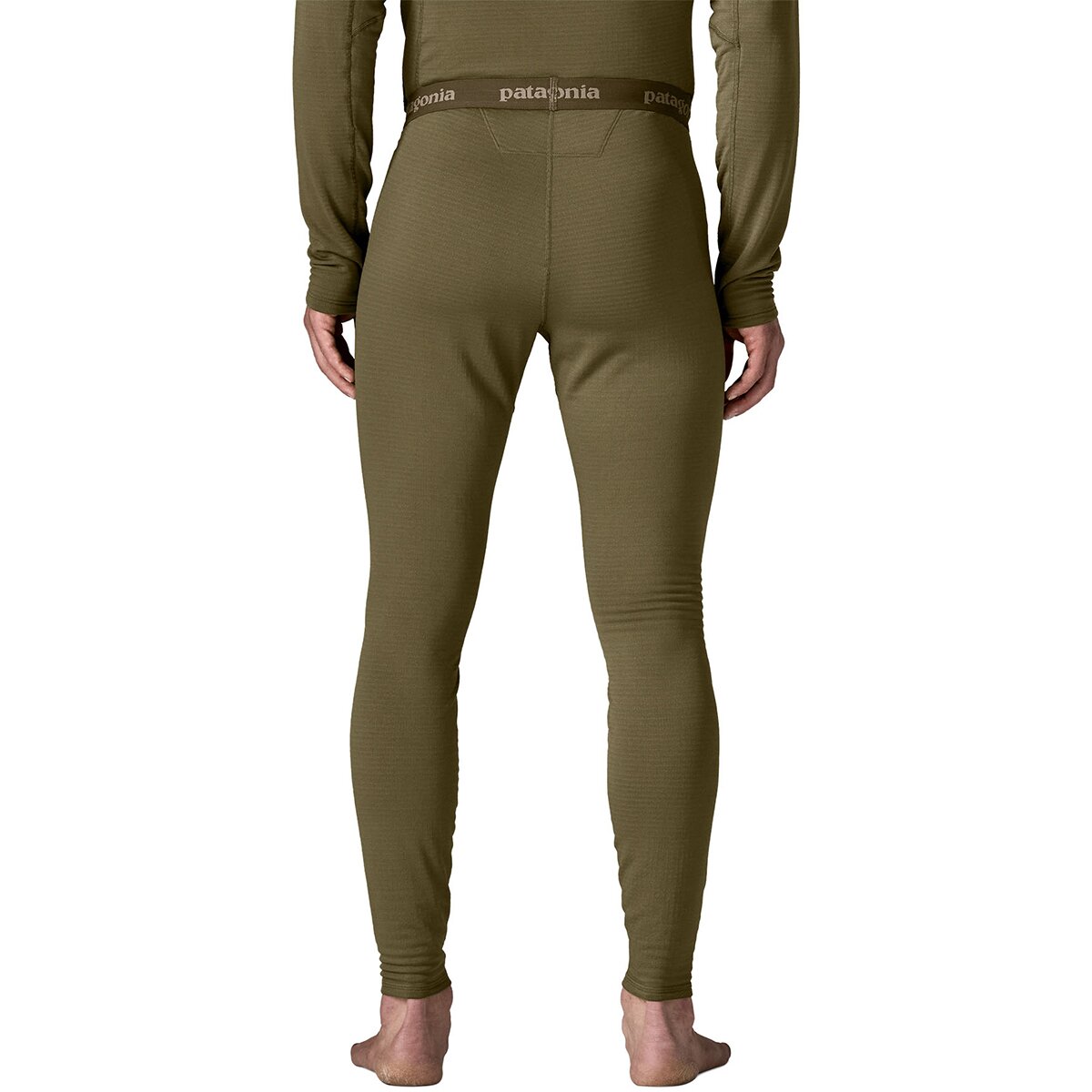Мужские брюки Patagonia Capilene Thermal Weight Bottoms, цвет: Зелёный — фото 3