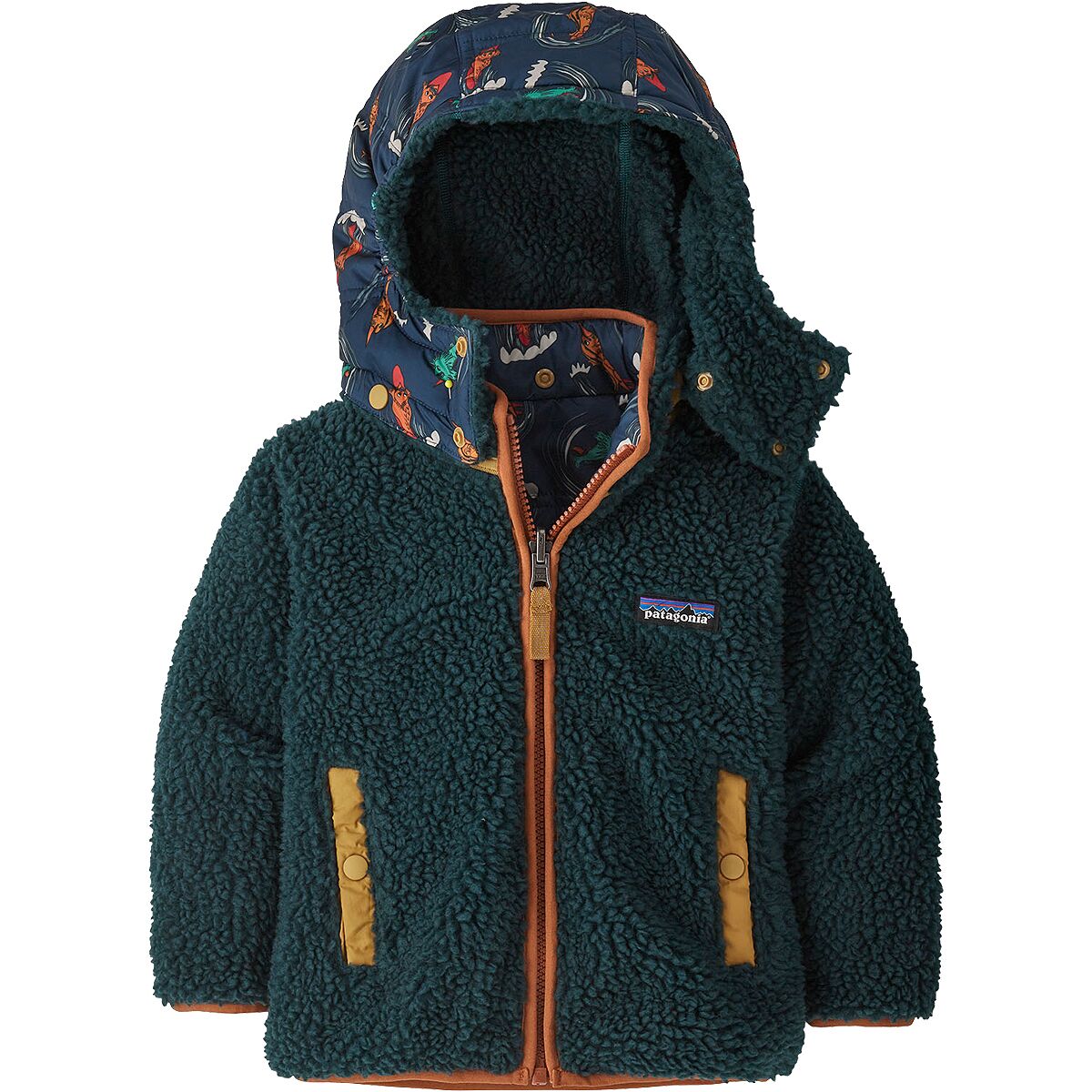 Patagonia Reversible Tribbles Hooded Jacket Toddler Boys