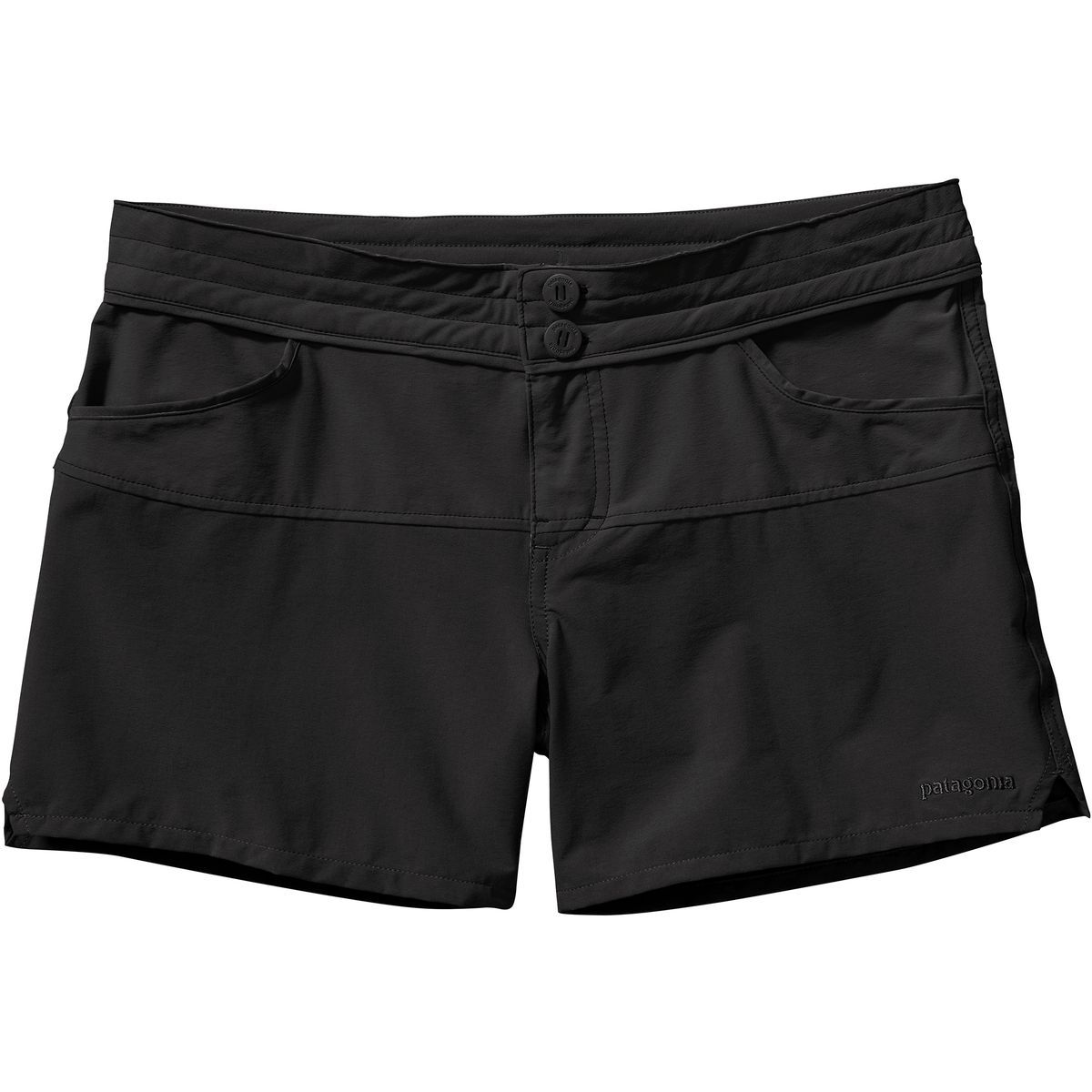 Patagonia Colorblock Stretch Wavefarer Short Women's Clothing